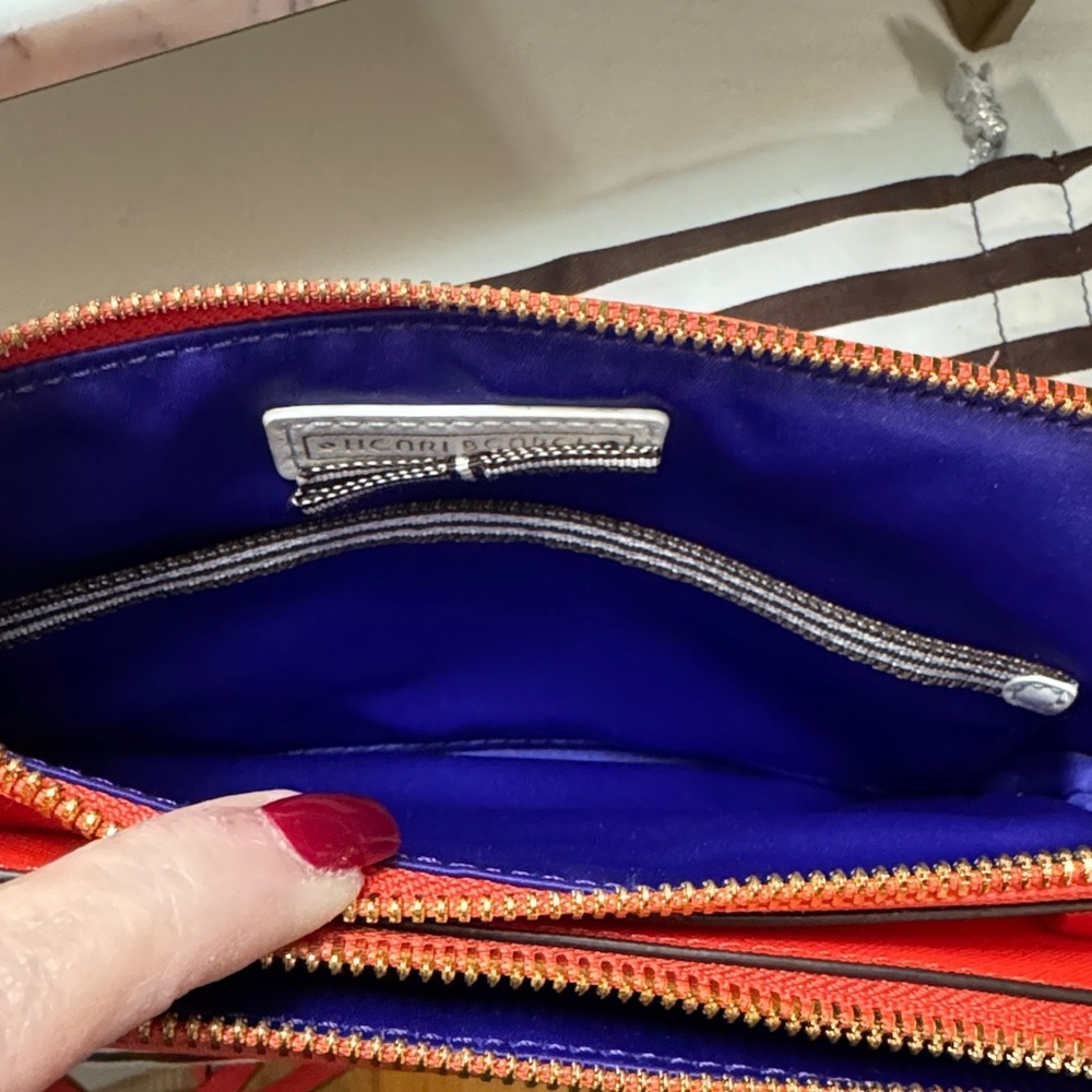 henri bendel Jetsetter Mini Crossbody with Gold Accents Pristine - Picture 9 of 15